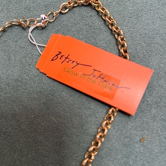 BETSEY Johnson Multi Color Crystal Halloween Necklace NWT - Picture 6 of 7